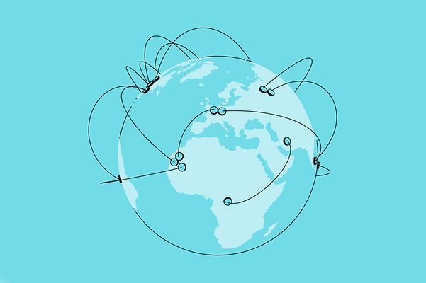 Illustration zu mobilen Business Lösungen