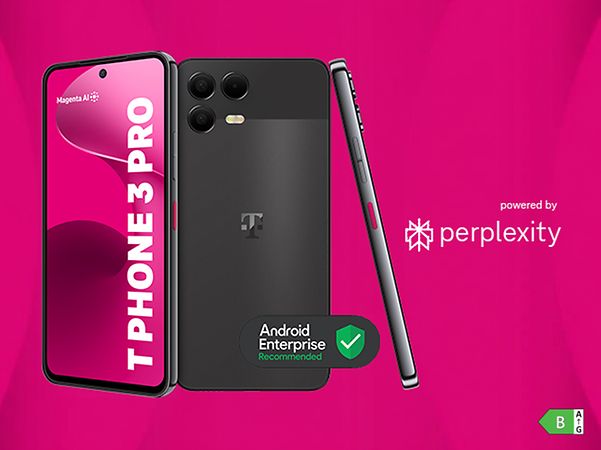 T Phone 3 Pro mit Android-Enterprise-Recommended-Siegel