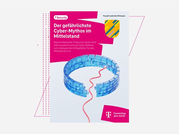 Cover Whitepaper - Der gefährlichste Cyber-Mythos im Mittelstand 