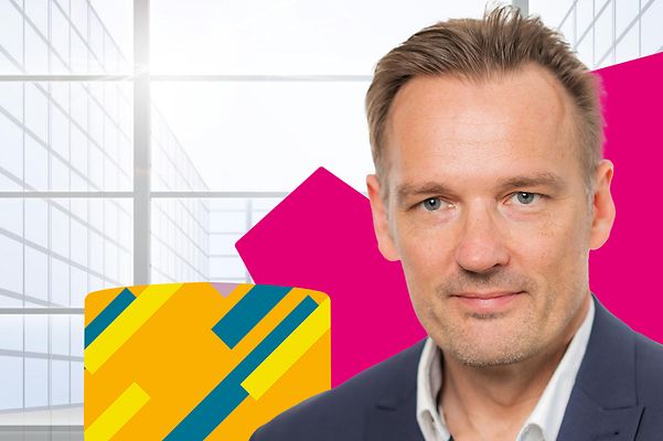 Das Bild zeigt ein Portrait von Olaf Reimann von Telekom Security