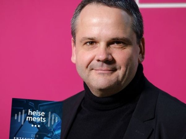 Podigee Podcast Cover mit Portrait von Thomas Tschersich, CEO T Security im Expertentalk heise meets