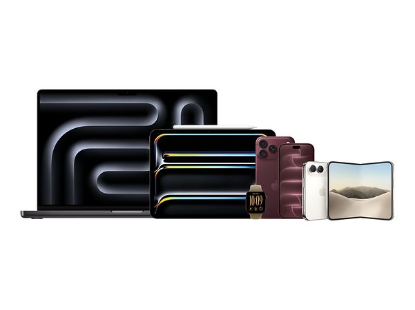 Apple Familie: MacBook, iPad, iPhone 17 Pro, Watch und AirPods