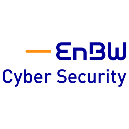 Logo EnBW Cyber Security BlauOrange
